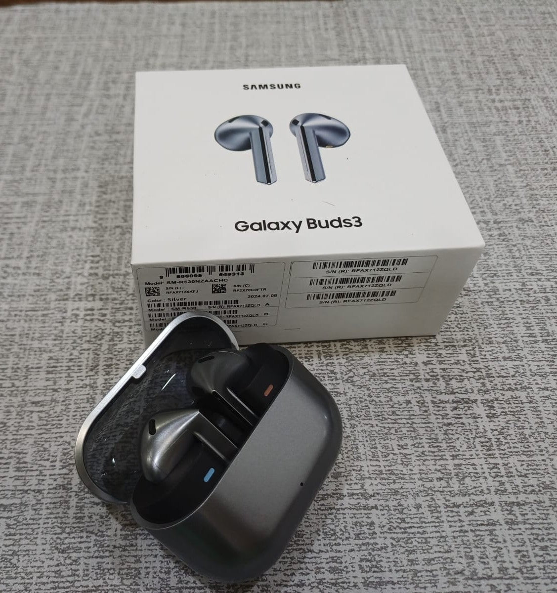AUDIFONOS GALAXY BUDS 3 ( COLOR PLOMO )🎧