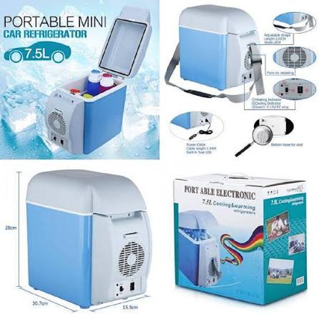 Cooler Eléctrico Portátil para Auto – Conservador de Bebidas y Alimentos ) - IMTURI
