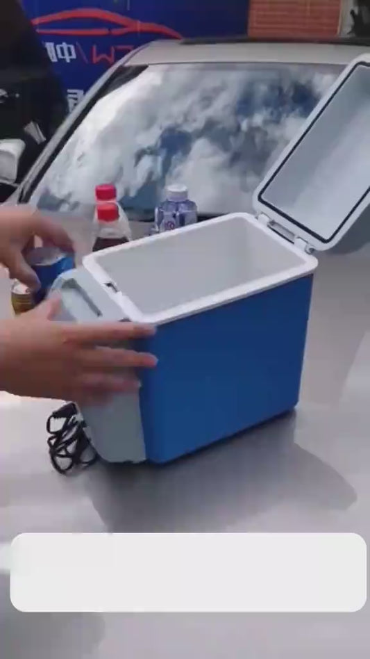 Cooler Eléctrico Portátil para Auto – Conservador de Bebidas y Alimentos ) - IMTURI